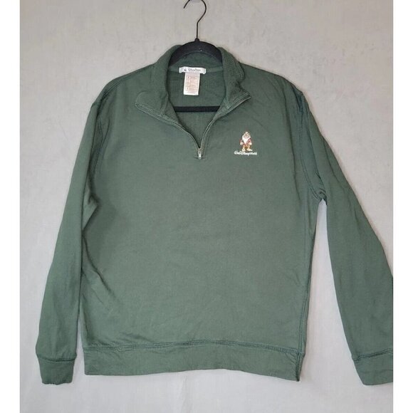 Disney Parks Grumpy Dwarf Cotton Pullover 1/4 Zip Jacket Adult Sz M Disney World - Picture 1 of 10